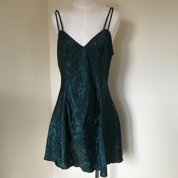 Victoria's Secret Other - Victoria's Secret Vintage Emerald Green Babydoll